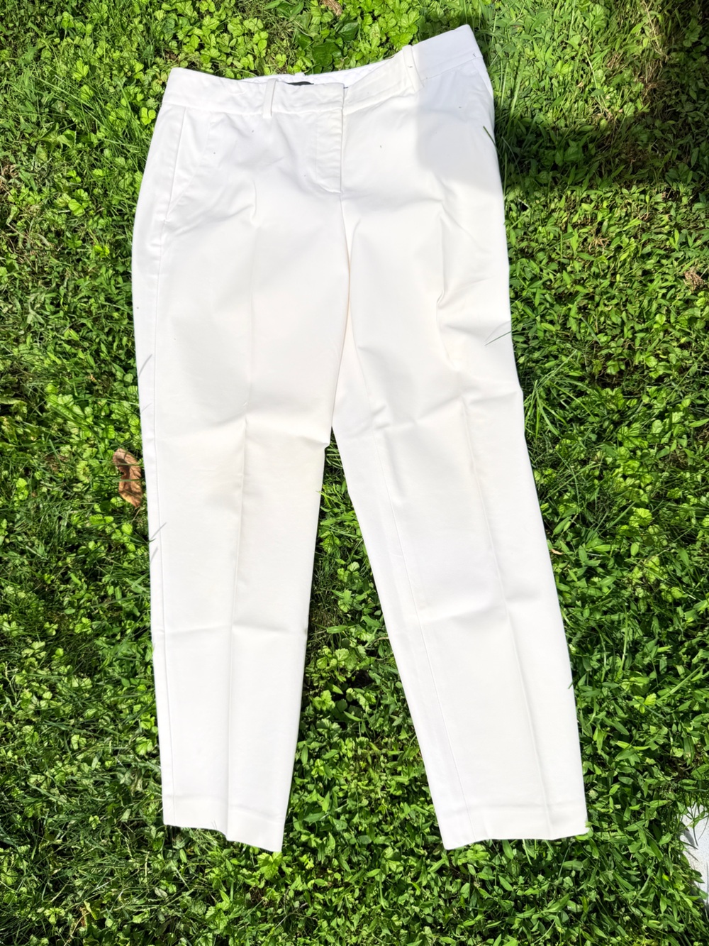 Theory Cream Straight-Leg Women’s Jeans
